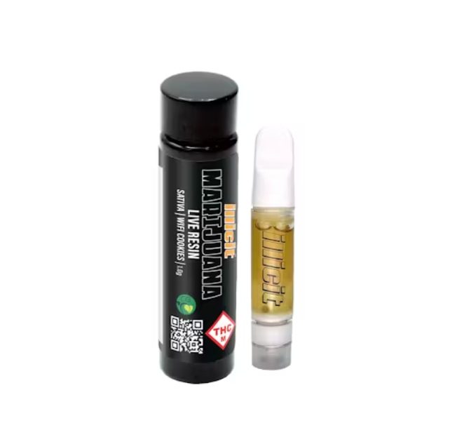 live resin cannabis vape cartridge